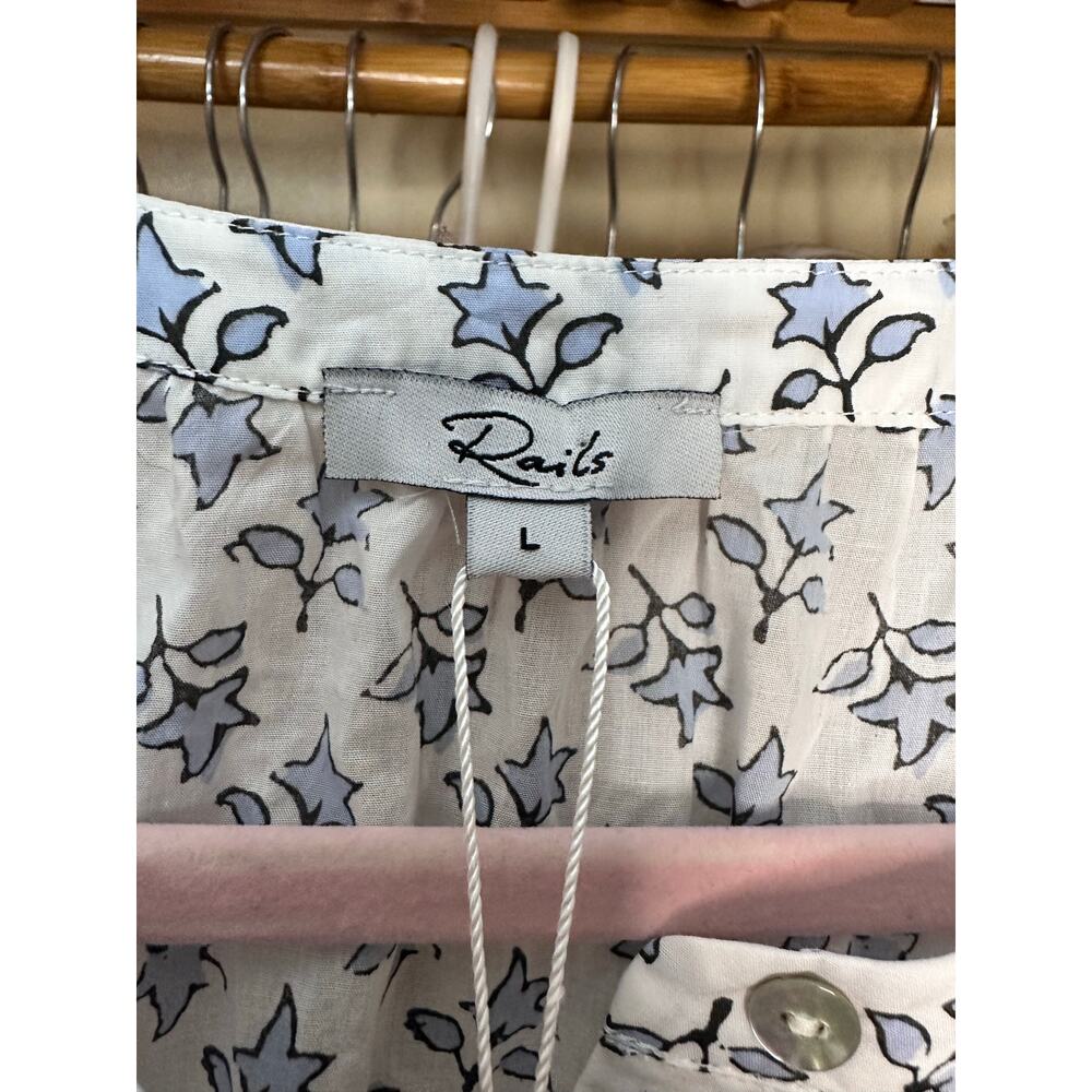 Rails Milana Mini Dress Size Large Summer Vacation Bohemian Feminine Floral - Picture 8 of 13